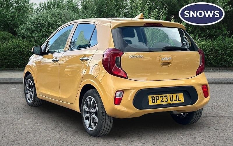 Used Kia Picanto 67 HP (49 kW) 2023 Yellow Hatchback
