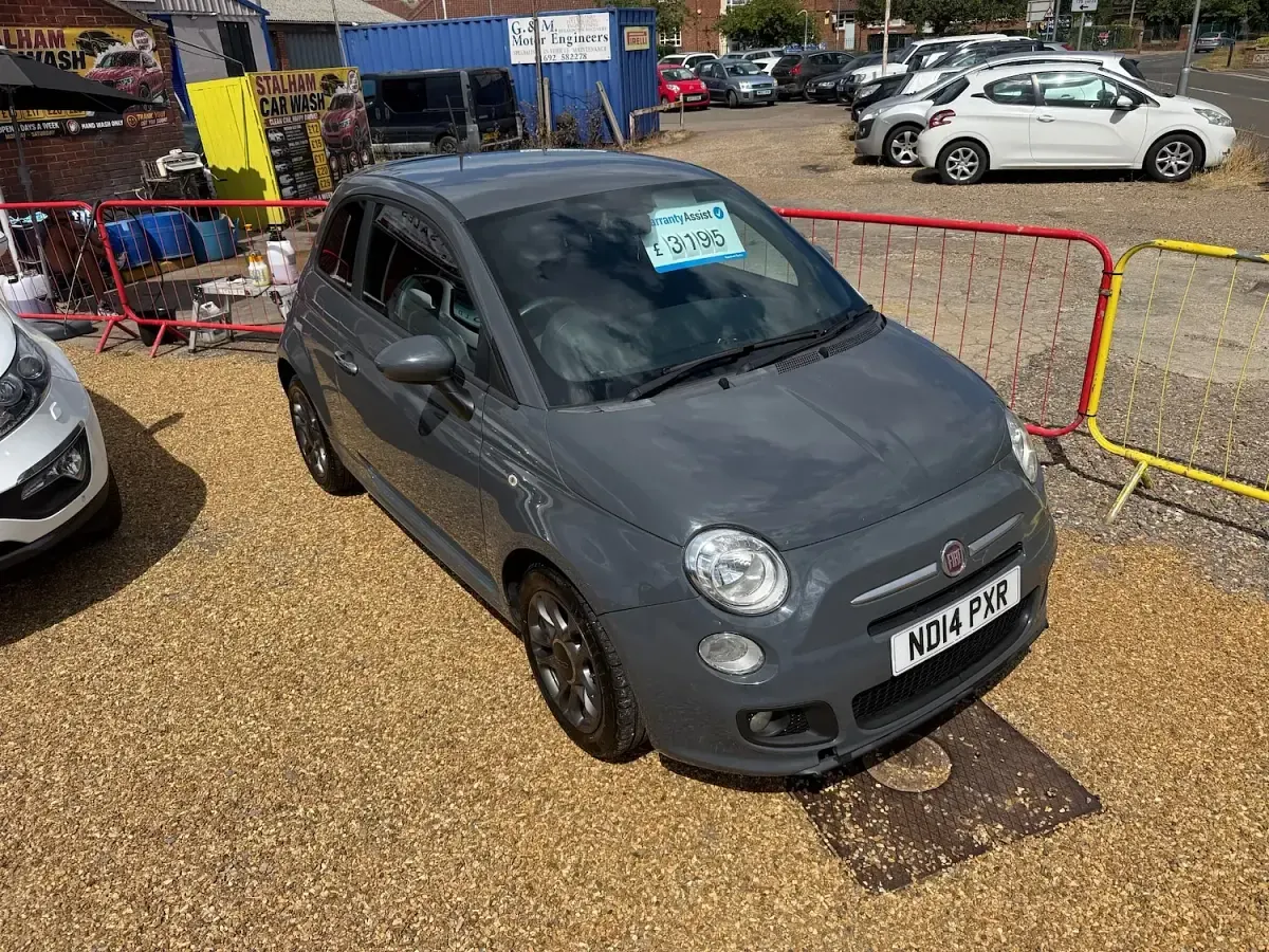 Used Fiat 500 S 69 HP (50 kW) 2014 Grey Hatchback