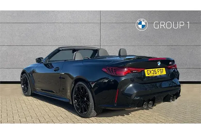 Nowe BMW M4 Cabriolet Competition Edition 530 KM (389 kW) 2026 Czarny Kabriolet