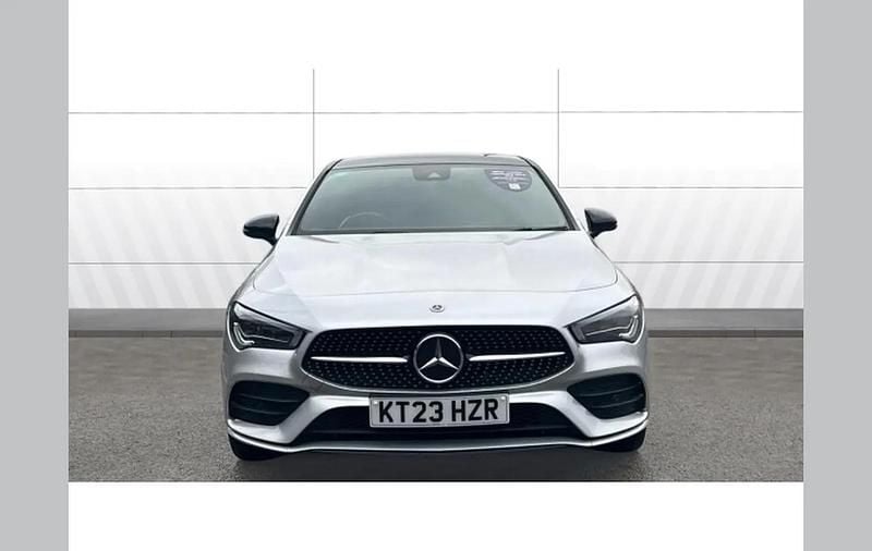 Used Mercedes CLA250e AMG Line Premium Plus 214 HP (157 kW) 2023 Silver Sedan