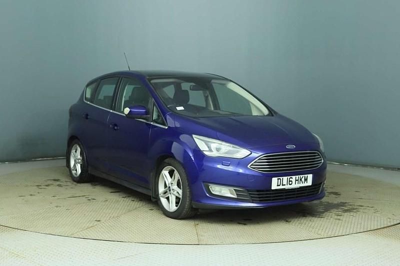 Used Ford C-MAX Titanium X 120 HP (88 kW) 2016 Blue MPV