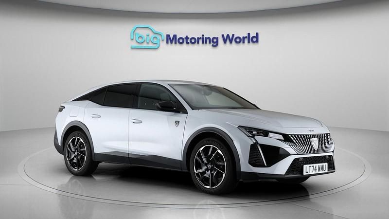 White Used 2024 Peugeot 408 GTi Sedan | £21,200 (Fair price) - Image 1/4