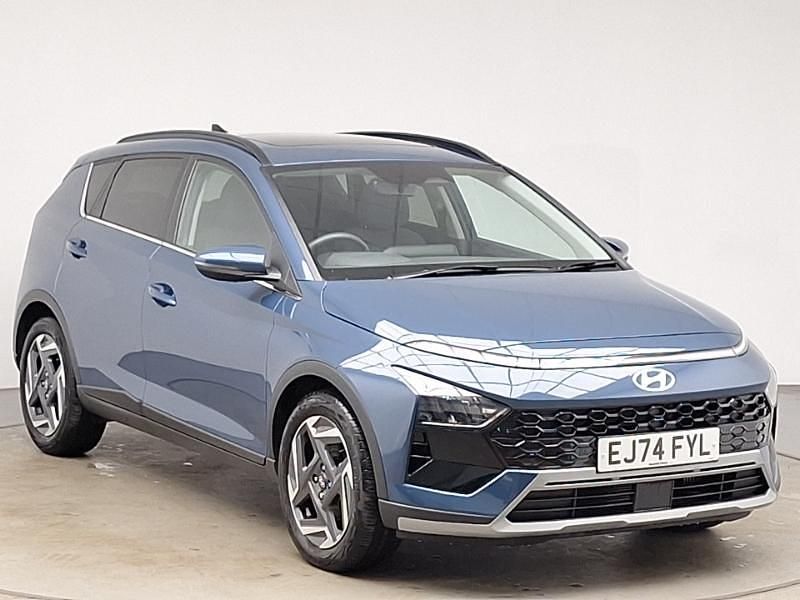 Blue Used 2024 Hyundai Bayon Ultimate SUV | £18,998 (A bit pricey) - Image 1/4
