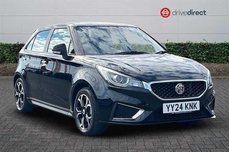 Metallic black pearl Used 2024 MG MG3 Exclusive Hatchback | £11,280 (Fair price) - Image 1/4