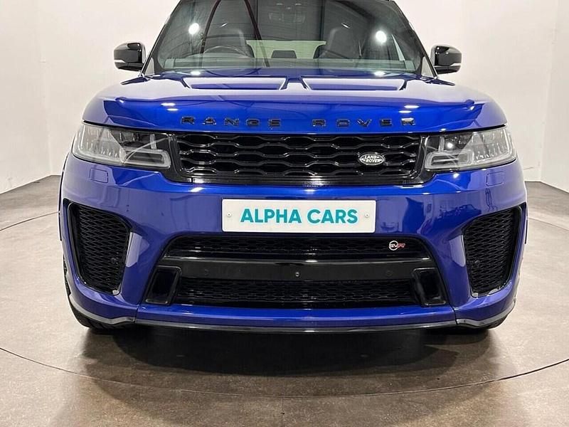 Used Land Rover Range Rover Sport SVR 575 HP (422 kW) 2019 Blue SUV