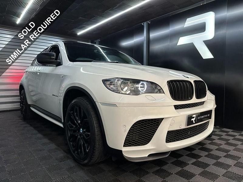 White Used 2013 BMW X6 M Performance SUV | £12,795 (Fair price) - Image 1/3