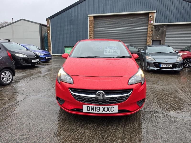 Second-hand Vauxhall Corsa Design Edition 75 CP (55 kW) 2019 Roșu Hatchback