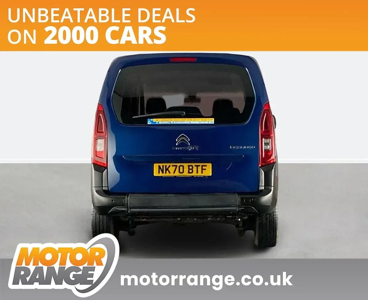 Used Citroën Berlingo Feel 101 HP (74 kW) 2020 Blue MPV