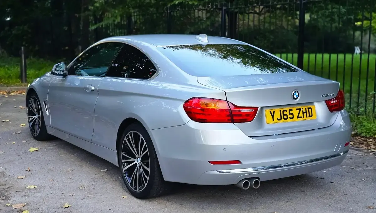 Used BMW 430 Luxury Line 254 HP (186 kW) 2015 Silver Coupe