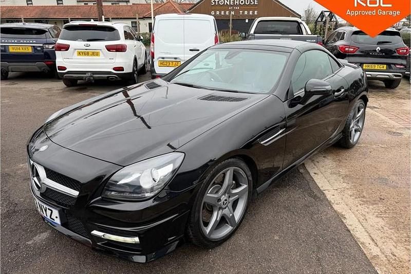 Black Used 2013 Mercedes SLK250 AMG Cabriolet | £6,695 (Fair price) - Image 1/1