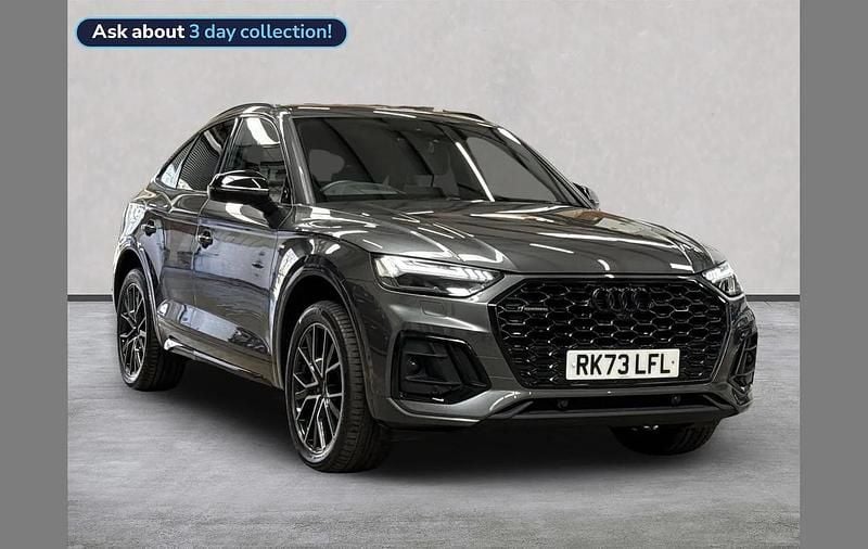 Used Audi Q5 Sportback Black Edition 261 HP (191 kW) 2023 Grey SUV