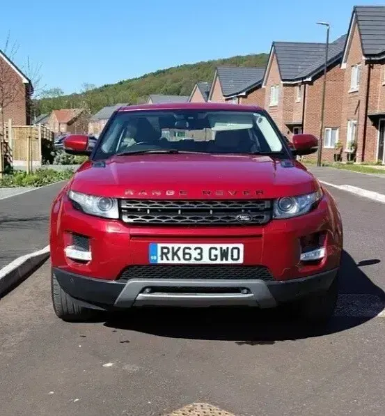 Used Land Rover Range Rover evoque Pure 2013 Red SUV