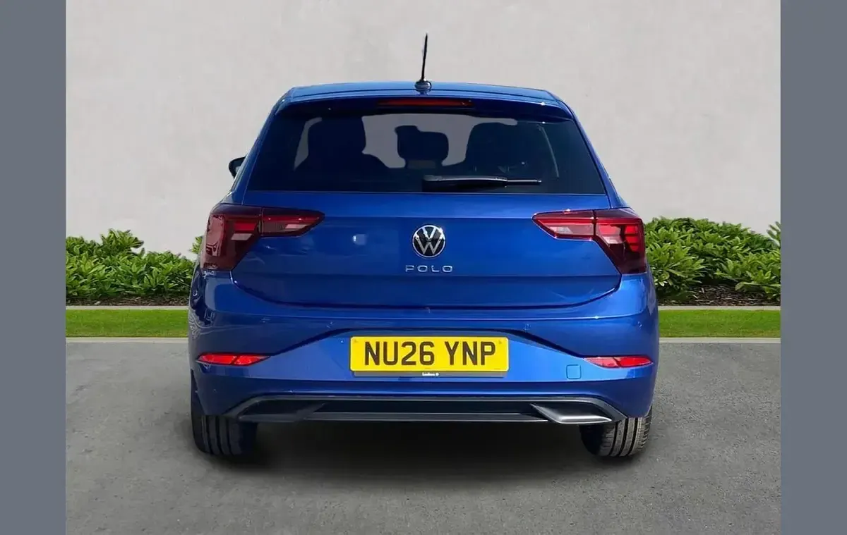 New VW Polo Match 95 HP (69 kW) 2026 Blue Hatchback