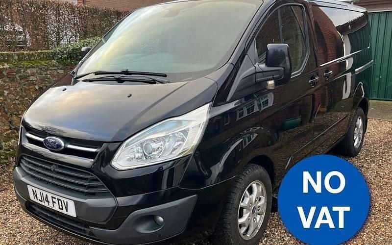 Black Used 2014 Ford Transit Custom Limited Van | £9,975 (Good price) - Image 1/4