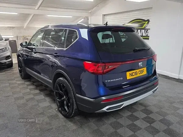 Usado Seat Tarraco 4Drive 190 CV (139 kW) 2019 Azul SUV