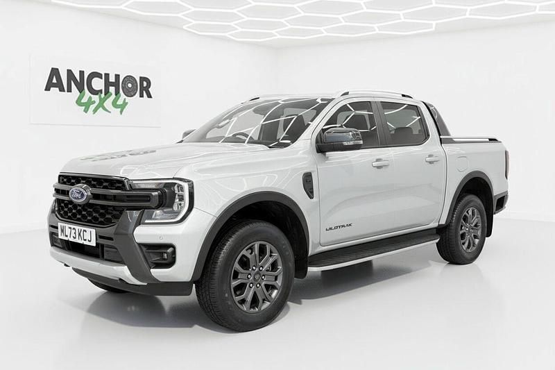 Silver Used 2023 Ford Ranger Wildtrack Pickup | £34,449 (A bit pricey) - Image 1/4