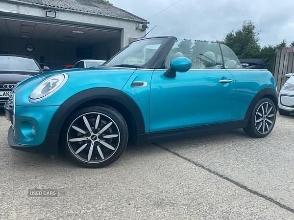 Turquoise Used 2016 Mini Cooper D Cabriolet Cabriolet | £10,995 (Fair price) - Image 1/4