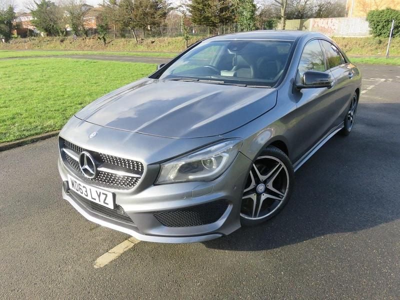 Grey Used 2013 Mercedes CLA220 AMG Sedan | £7,990 (Fair price) - Image 1/4