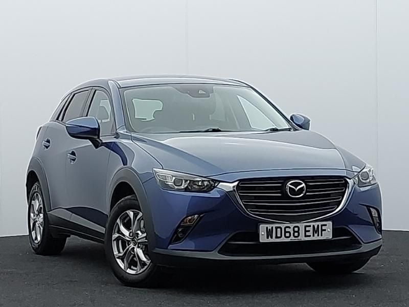 Blue Used 2018 Mazda CX-3 SUV | £14,298 (Fair price) - Image 1/4