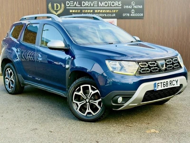 Used Dacia Duster Prestige 115 HP (84 kW) 2019 Blue Hatchback