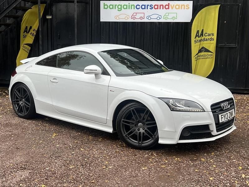 White Used 2013 Audi TT Black Edition Coupe | £8,450 (Fair price) - Image 1/4