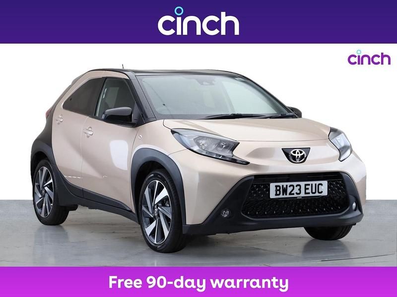 Beige Used 2023 Toyota Aygo Hatchback | £13,429 (Fair price) - Image 1/3