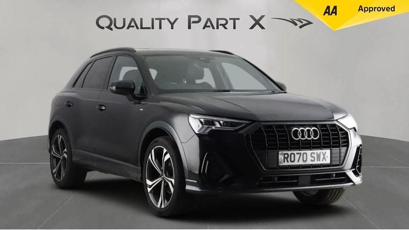 Used Audi Q3 S-Line 150 HP (110 kW) 2020 Black SUV