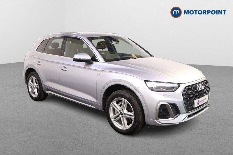 Silver Used 2023 Audi Q5 S-Line SUV | £33,749 (Good price) - Image 1/4