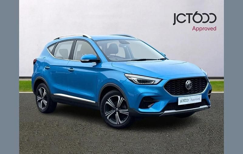 Used MG ZS Excite 105 HP (77 kW) 2022 Blue SUV
