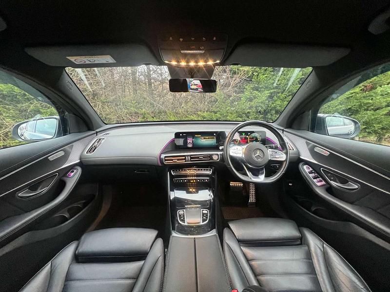 Used Mercedes EQC400 AMG line 300 kW (408 HP) 2020 Grey SUV
