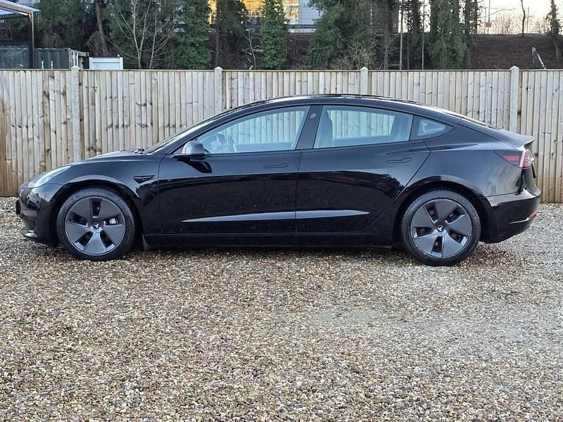 Used Tesla Model 3 Long Range AWD 254 kW (346 HP) 2021 Black Sedan