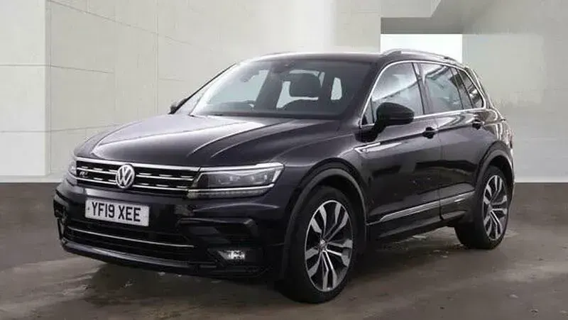 Used VW Tiguan R-line 150 HP (110 kW) 2019 Black SUV
