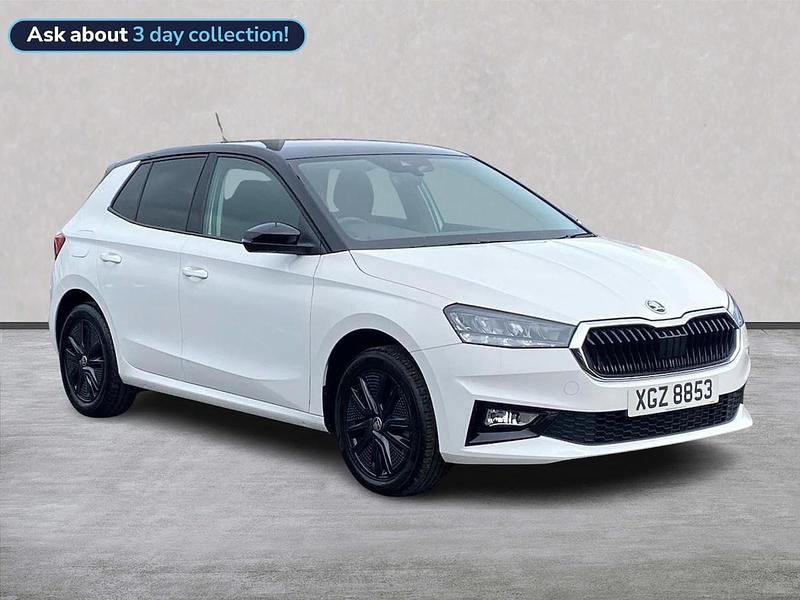 Used Skoda Fabia Colour Edition 110 HP (80 kW) 2022 White Hatchback