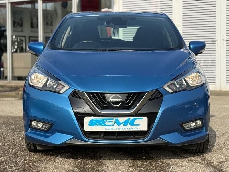Used Nissan Micra Acenta 117 HP (86 kW) 2019 Blue Hatchback
