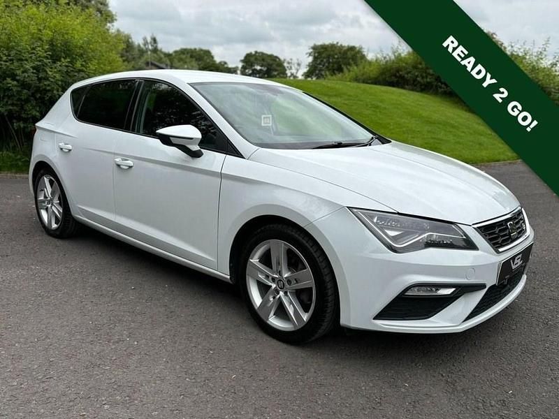 White Used 2017 Seat Leon FR Hatchback | £9,489 (Fair price) - Image 1/4