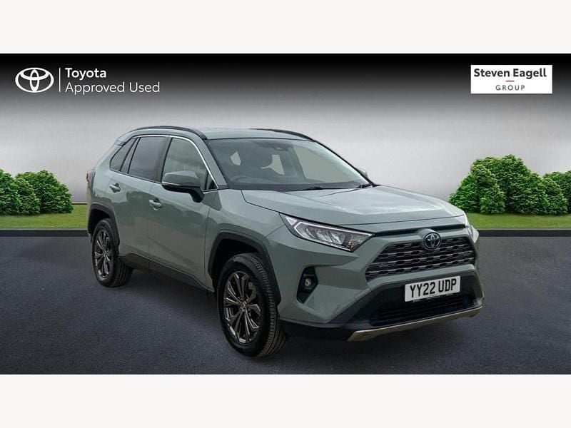 Green Used 2022 Toyota RAV4 Hybrid Design SUV | £24,883 (Super price) - Image 1/3