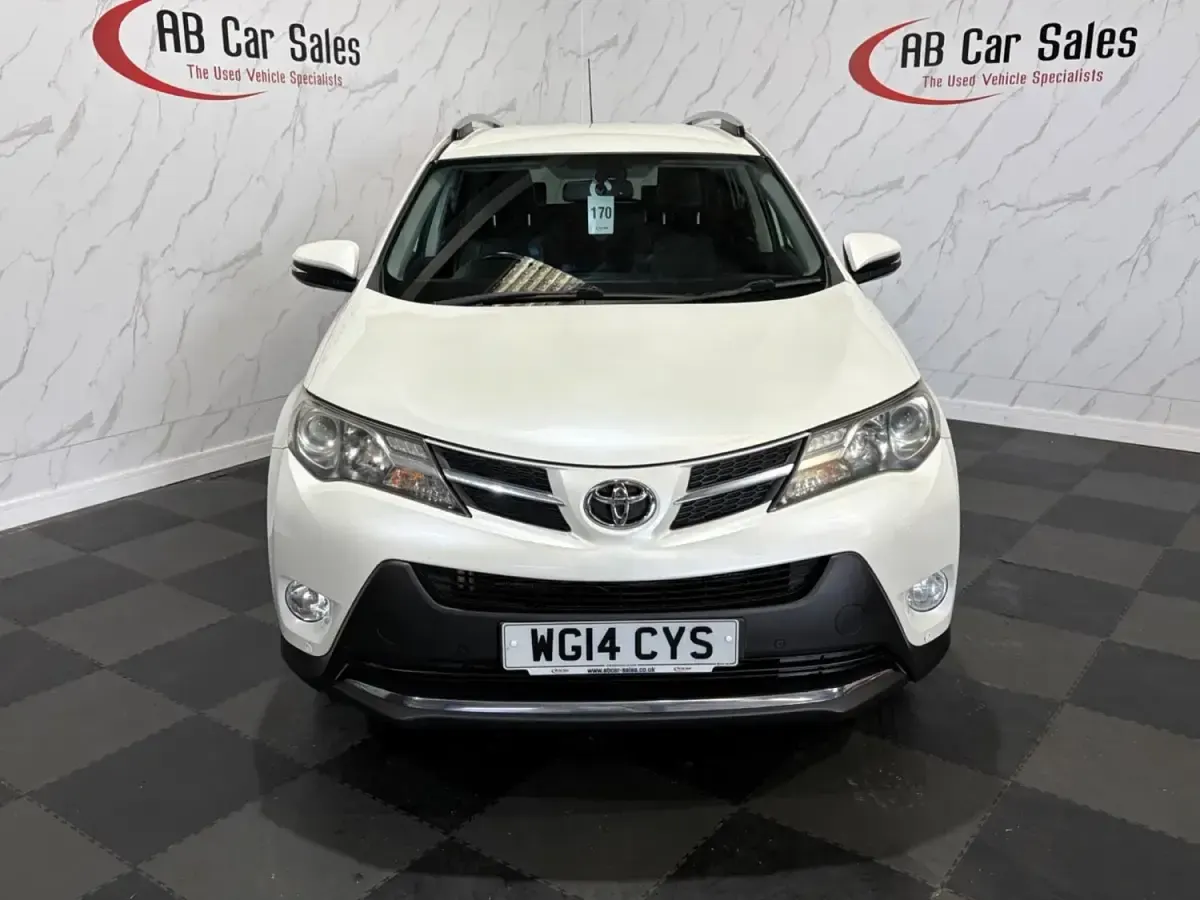 Begagnad Toyota RAV4 124 HK (91 kW) 2014 Vit SUV