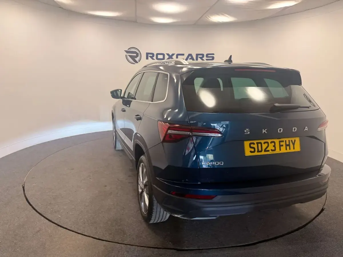 Used Skoda Karoq SE L 150 HP (110 kW) 2023 Blue SUV