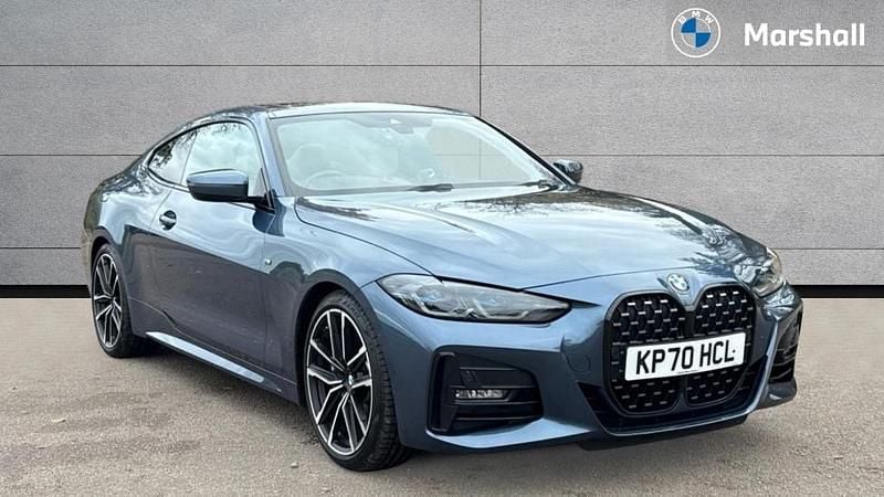 Blue Used 2021 BMW 430 M Sport Coupe | £29,503 (Fair price) - Image 1/4