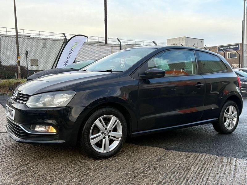 Used VW Polo Edition 90 HP (66 kW) 2017 Black Hatchback