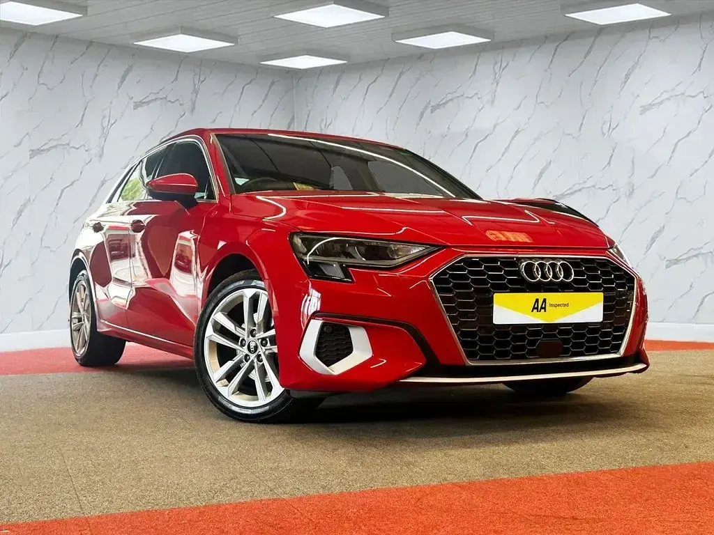 Used Audi A3 Sportback Sport 150 HP (110 kW) 2023 Red Hatchback
