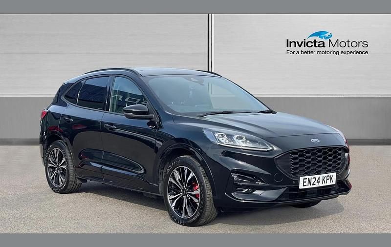 Black Used 2024 Ford Kuga ST-Line X SUV | £23,000 (Good price) - Image 1/4