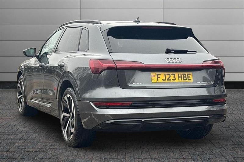 Used Audi e-tron Black Edition 300 kW (408 HP) 2023 Daytona grey SUV