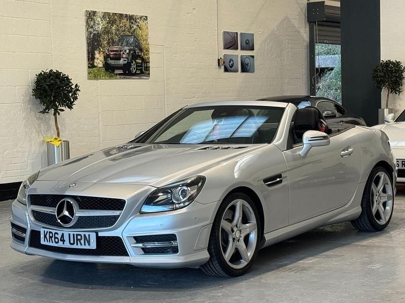 Used Mercedes SLK250 AMG 200 HP (147 kW) 2015 Silver Cabriolet