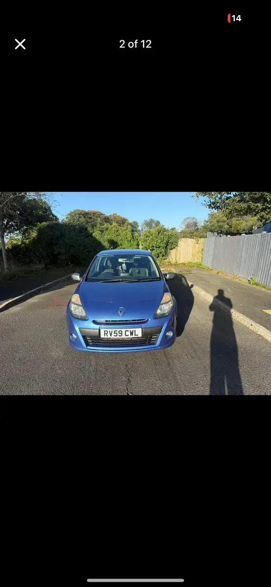 Used Renault Clio GT 128 HP (94 kW) 2009 Blue Hatchback