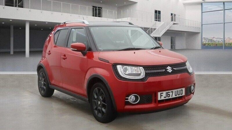 Red/black Used 2017 Suzuki Ignis SZ5 Hatchback | £6,995 (Fair price) - Image 1/4