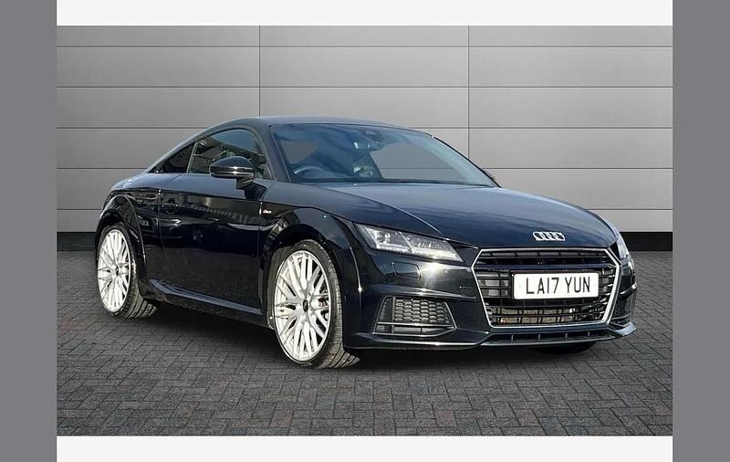 Black Used 2017 Audi TT S-Line Coupe | £15,795 (Good price) - Image 1/4
