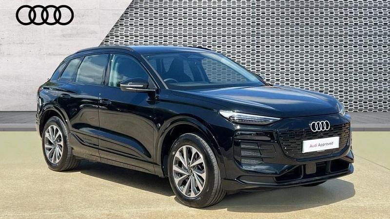 Black New 2025 Audi Q6 e-tron Sport SUV | £56,153 - Image 1/4