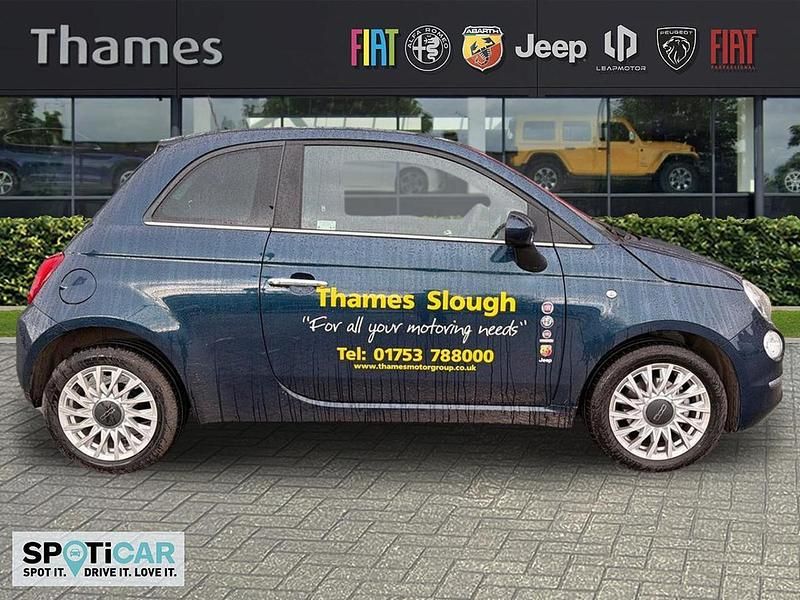 Blue Used 2025 Fiat 500 S Hatchback | £15,995 - Image 1/3