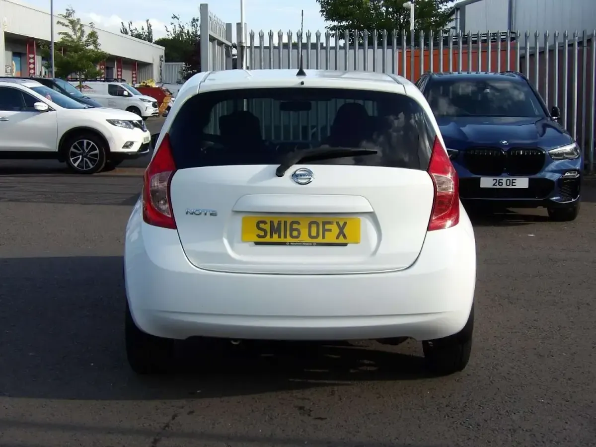 Used Nissan Note Acenta 2016 White Hatchback